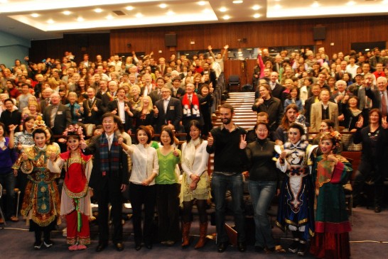 現場500個座位座無虛席(攝影：吳中平)