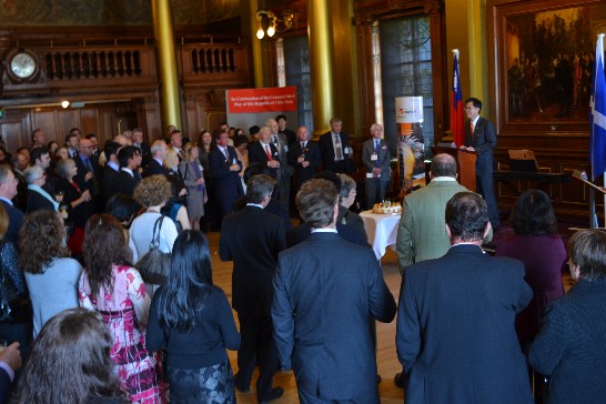 朱處長致詞（Photo by Lukas Kao 高智鵬攝影）