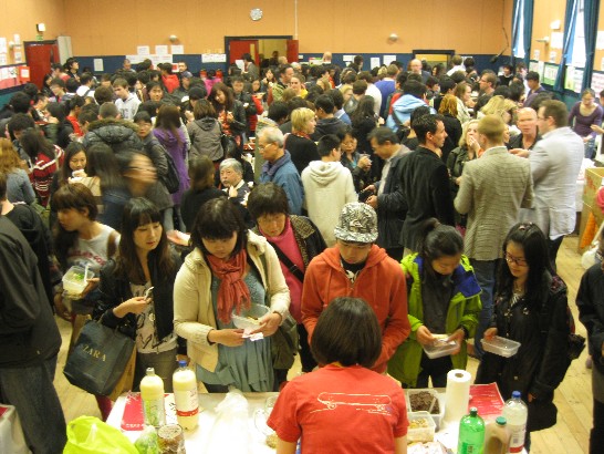 愛丁堡台灣美食節活動現場一