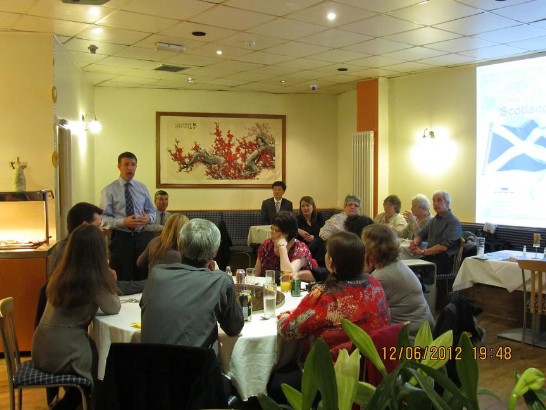 麥錫生副部長致歡迎詞