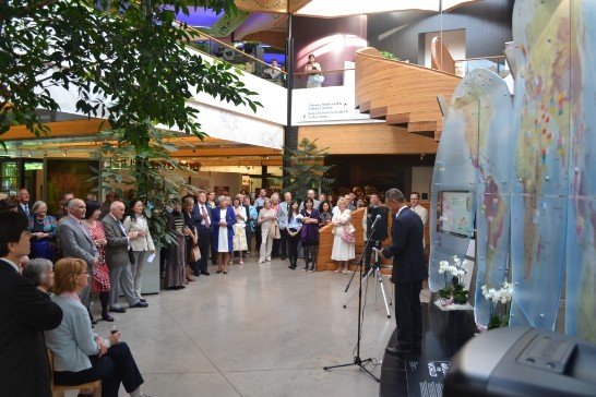 駐愛丁堡辦事處總領事蘇仁崇致詞