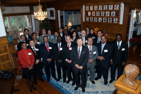 Ambassador Jason C. Yuan, Chief Representative of Republic of China (Taiwan) to the United States, hosted Ambassadors of Taiwan's Diplomatic Allies at Twin Oaks Estate
