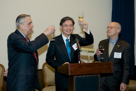 Rep. King toasts to Permanent Representatives to OAS.