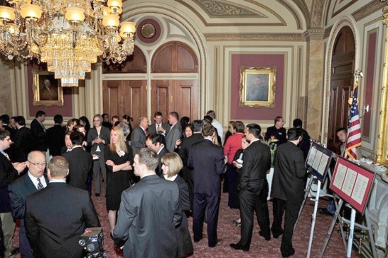 The U.S. Congress held a reception in commemoration of the 30th anniversary of the enactment of the Taiwan Relations Act (TRA)on March 26, 2009.