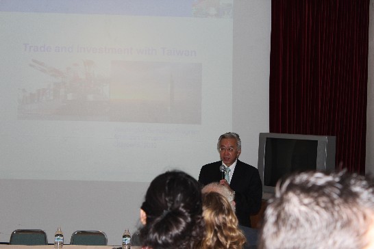 華府美利堅大學(American University)商學院「華盛頓學期計畫」(Washington Semester Program)師生來訪本處