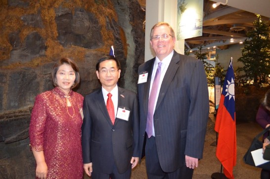 Celebrating the 101st National Day of the Republic of China (Taiwan) at Shedd Aquarium Chicago