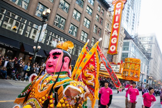 駐芝加哥台北經濟文化辦事處首度以「Taiwan Touch Your Heart」為主題，應邀參加芝加哥「麥當勞感恩節大遊行」，參加遊行的電音三太子以獨特造型及活潑舞步，成為當天100多支參與隊伍中最吸睛的隊伍之一，成功打響台灣名號。