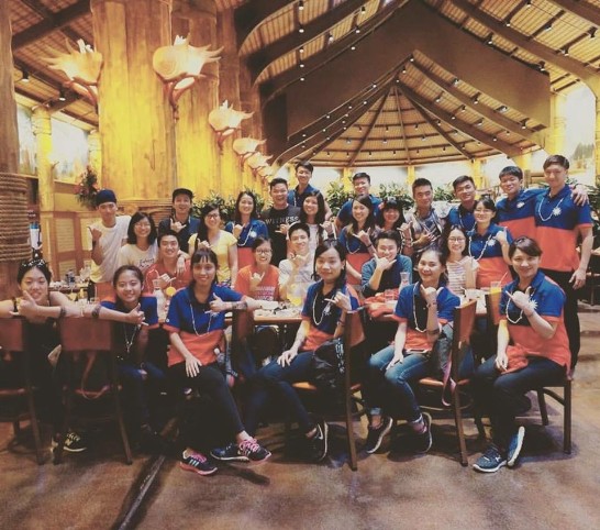 2015年中華民國國際青年大使交流訪問團與夏威夷楊百翰大學台灣學生會同學座談會後合影