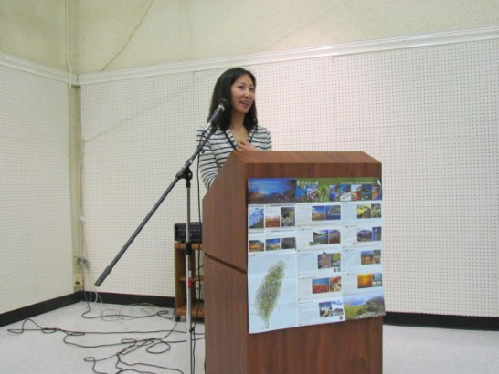 Professor Karen Fang of the University of Houston gives a talk at the seminar “A New Era for Taiwan Cinema”