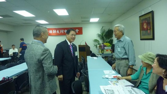 Director General Daniel Liao invited to attend 2012 annul event hosted by the alumni association of Senior High School of National Taiwan Normal University