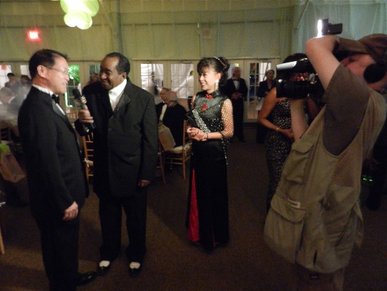 Director General Liao was interviewed by Mr. Wash Allen.