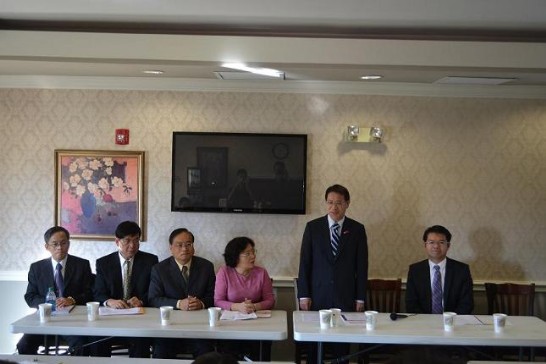 廖處長東周於會議開場時致詞。