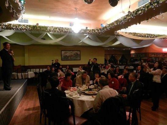 駐休士頓辦事處廖處長東周宴請達拉斯僑領及社團負責人