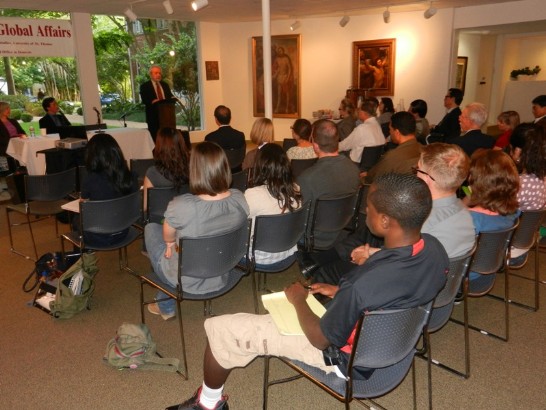 第6屆「臺灣及全球事務」研討會情形。