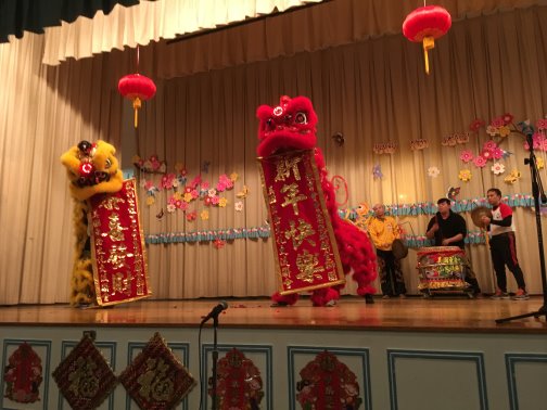 紐約皇后區173公立小學舉辦多元文化慶新年活動