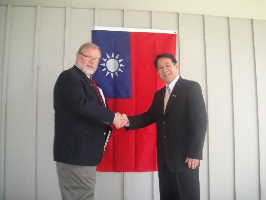 Director General Daniel Liao visited Central Washington University on May 13, 2010
