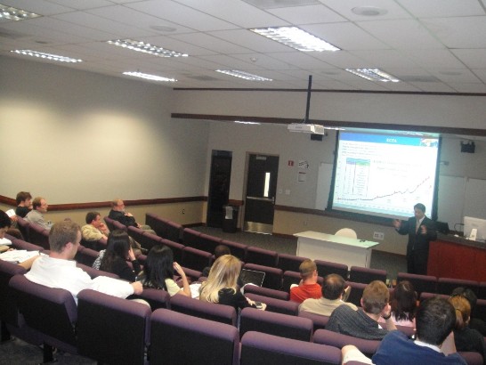 Director General Daniel Liao visited Central Washington University on May 13, 2010