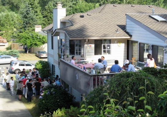 西雅圖客家同鄉會夏季Potluck餐會活動一景