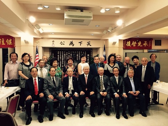 僑委會陳士魁委員長拜會金山國父紀念館及中國國民黨駐美總支部