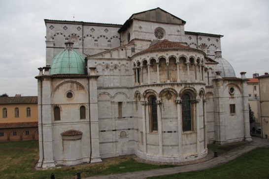The beautiful Cathedral of St. Martino in Lucca