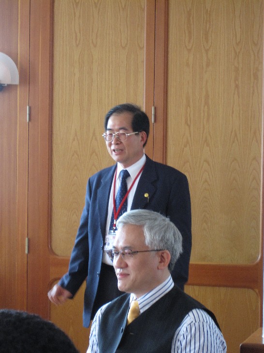 台灣發明協會陳執行長宗台代表台灣參展團致謝詞。