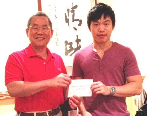 Representative Michael awards Friends Of Taiwan in Pretoria Golf Team