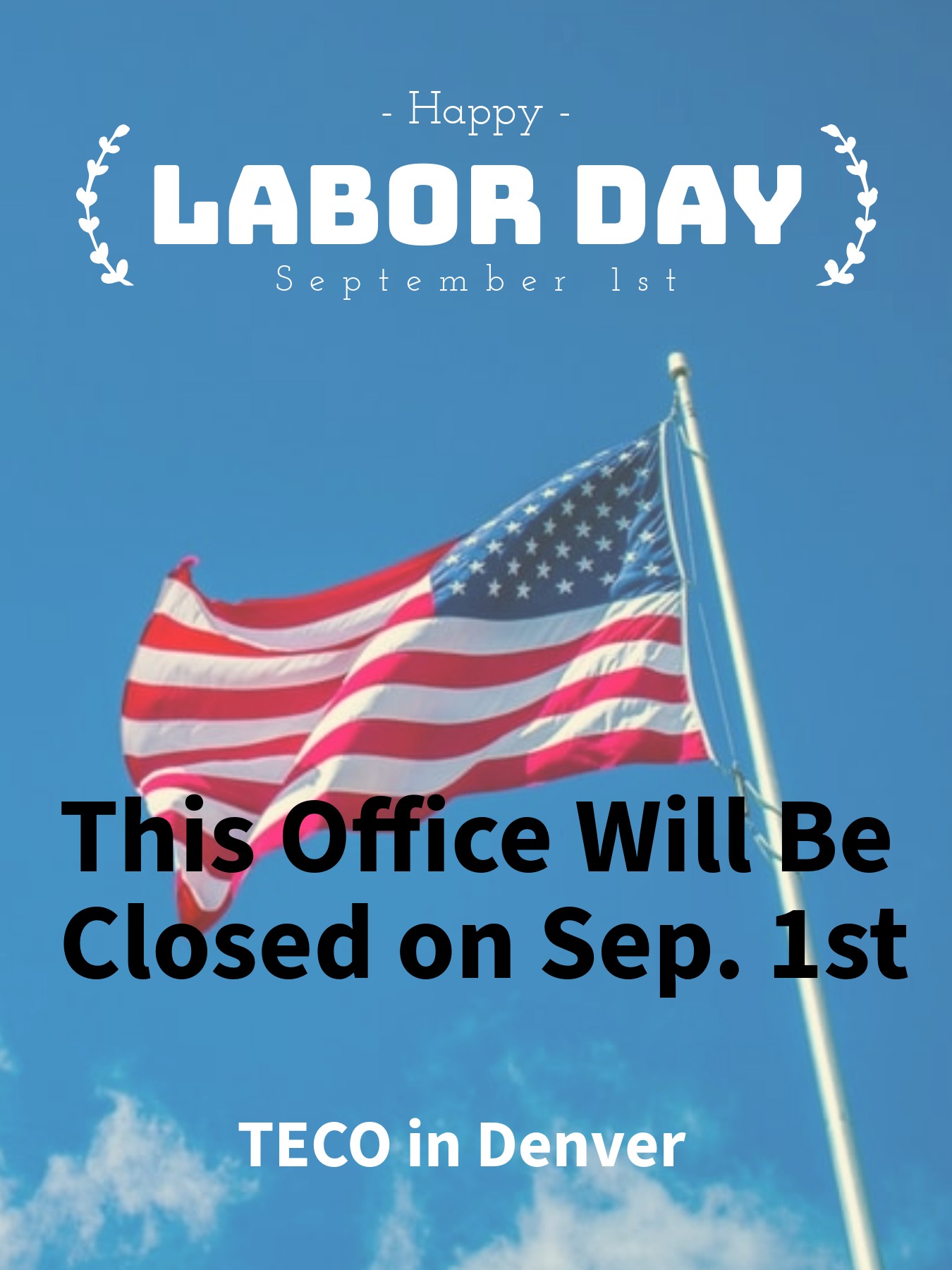 本處勞工節放假乙日- 駐丹佛台北經濟文化辦事處Taipei Economic and Cultural Office in Denver