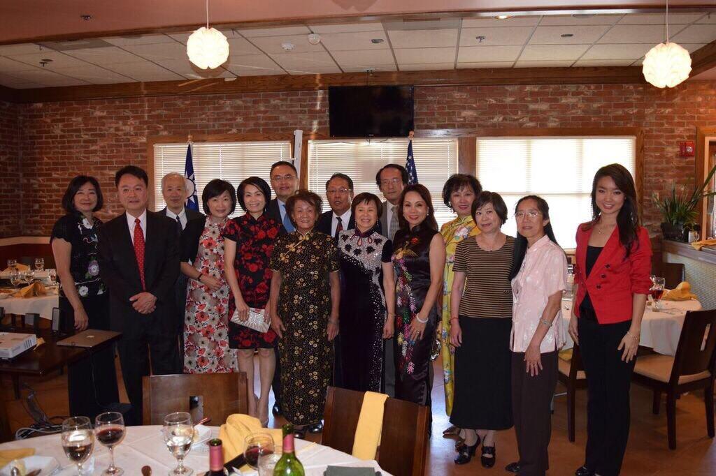 Director General and Mrs. Jerry Chang with some guests