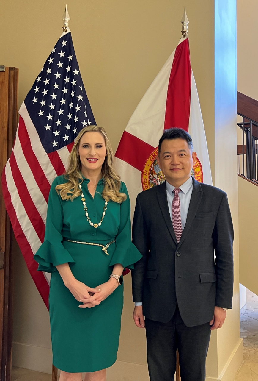 Director General Chi met with Florida Secretary of State Laurel Lee to  exchange views on Taiwan-Florida economic and cultural relations - Taipei  Economic and Cultural Office in Miami