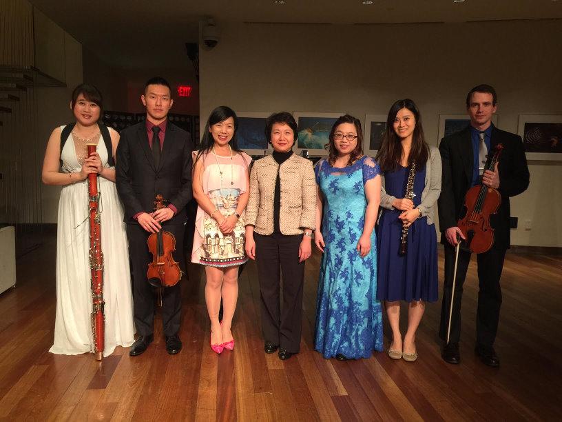 2016年2月19日紐約教育組舉辦春之華麗樂章音樂會