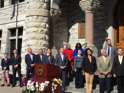 紐約上州雪城舉辦升旗典禮慶祝中華民國國慶