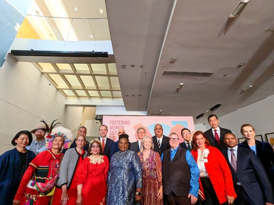 多位友邦及理念相近國家政要及使節共襄盛舉。