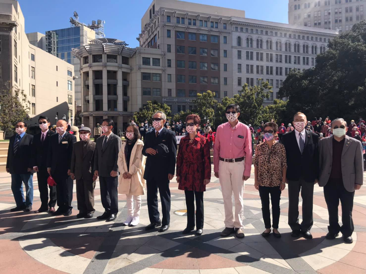 屋崙(Oakland)僑學各界10月8日舉行慶祝雙十國慶升旗典禮- 駐舊金山台北