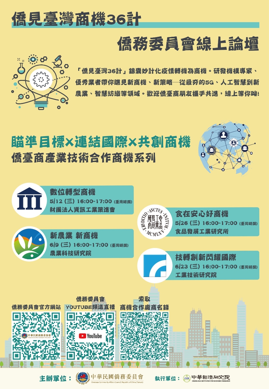 Overseas Taiwanese Information Ocac Hosts A V Taipei Commercial Representative Office In The State Of Kuwait 駐科威特王國台北商務代表處