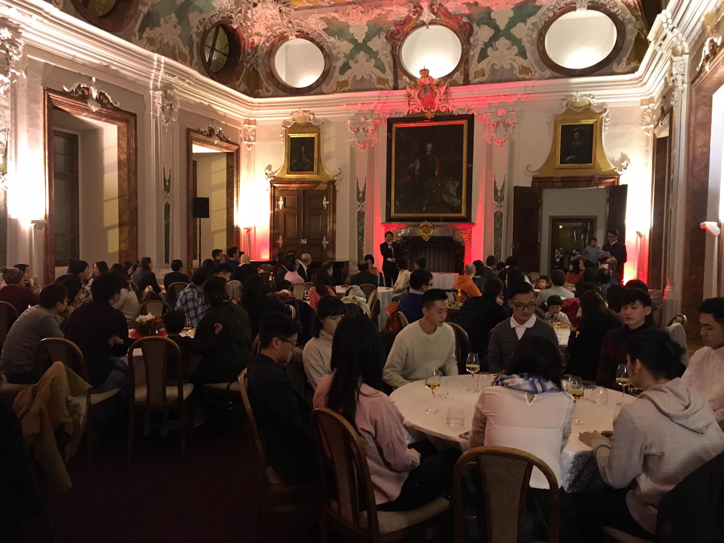 汪大使106年1月21日於捷克臺商暨僑界新春聯歡餐會致詞