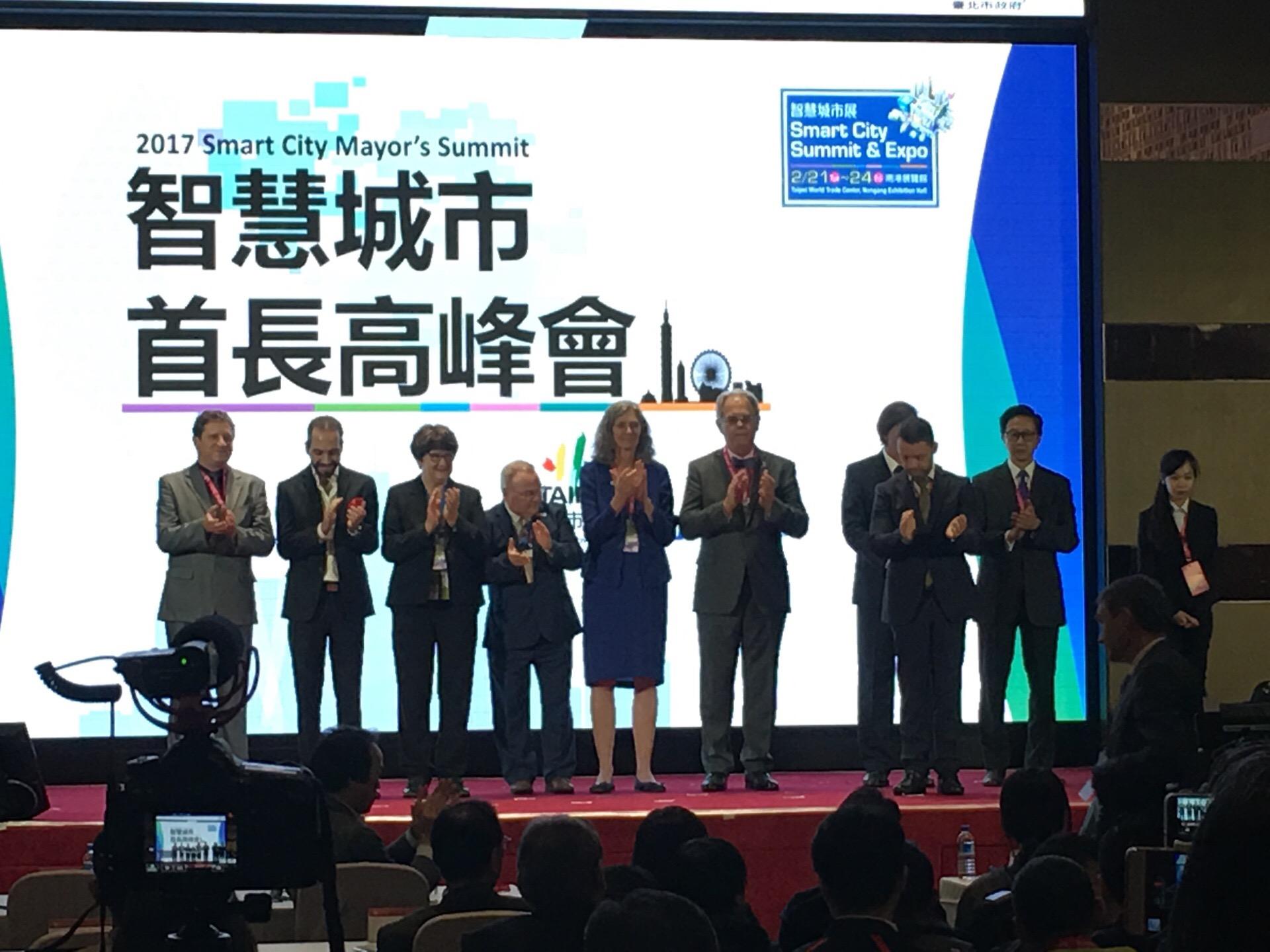 捷克貿工部能源效率司長Vladimir Sochor出席2月21日台北智慧城市高峰會