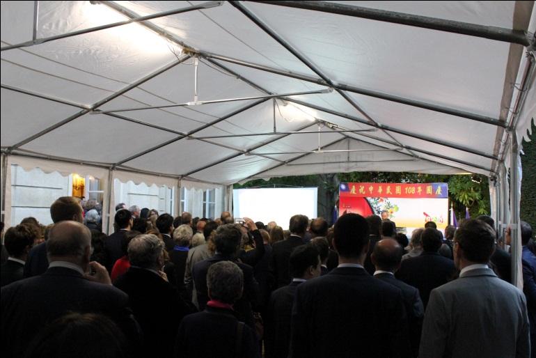 現場賓客雲集(吳大使志中致詞)