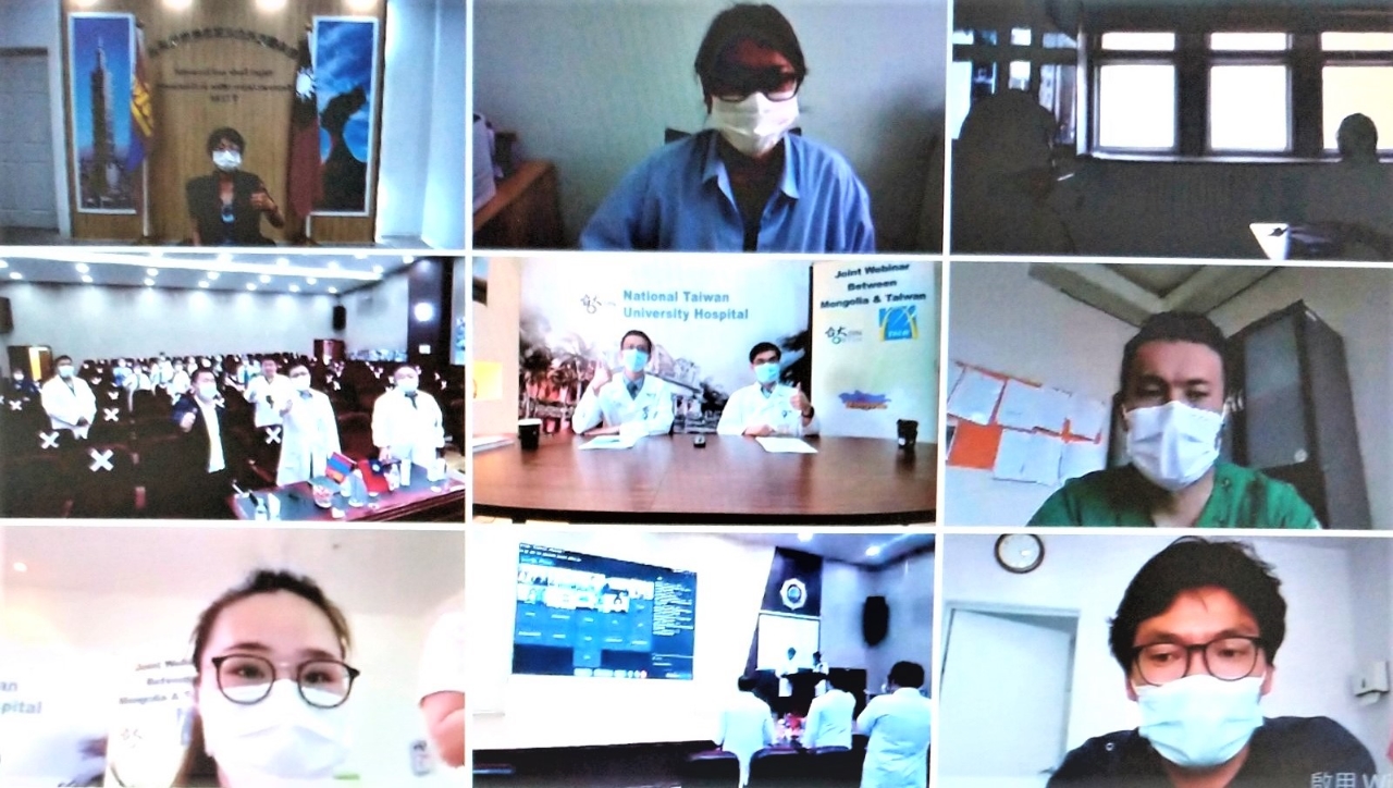 臺灣的臺大醫院與多家蒙古國立醫院於7月19日合辦葉克膜 (ECMO，體外維生系統)經驗分享視訊研討會。
