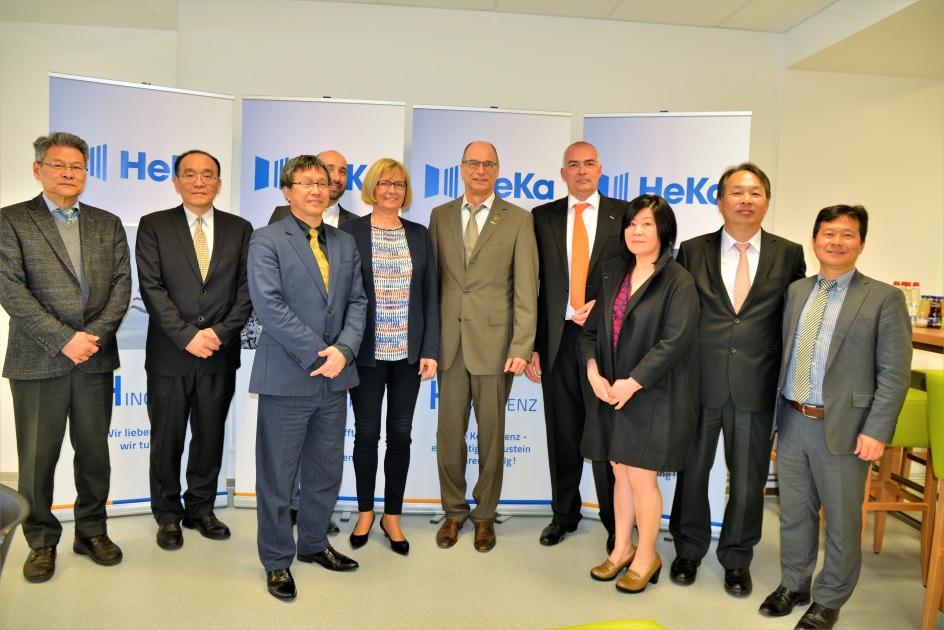 Botschafter Shieh besucht Heka Herzog GmbH. 