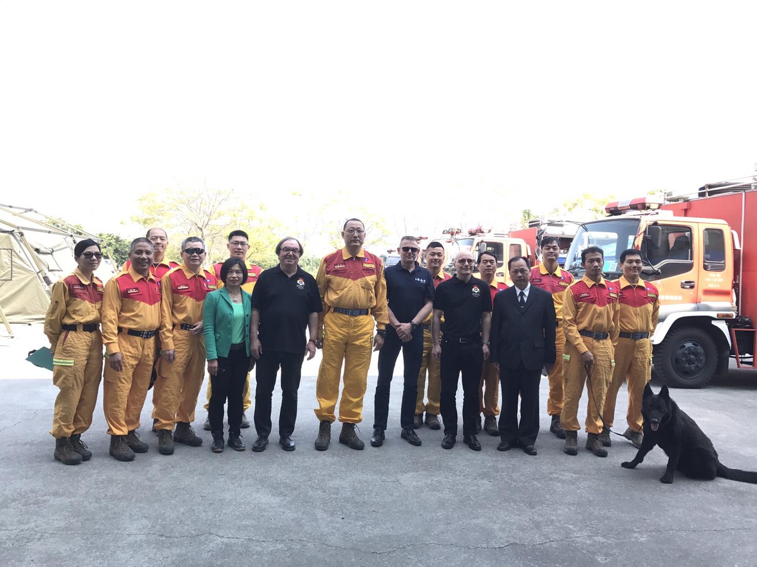 BRH Bundesverbands Rettungshunde e.V. und ISAR Germany zu Gast in Taiwan. 