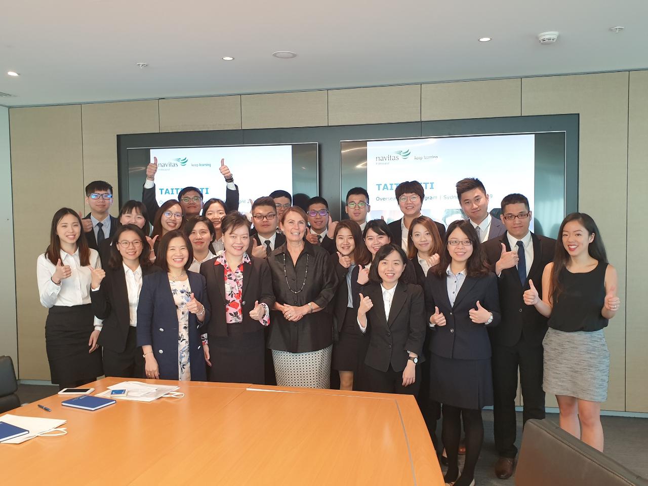  Director General Wang attends TAITRA's ITI overseas program opening ceremony in Sydney(2019.4.1)