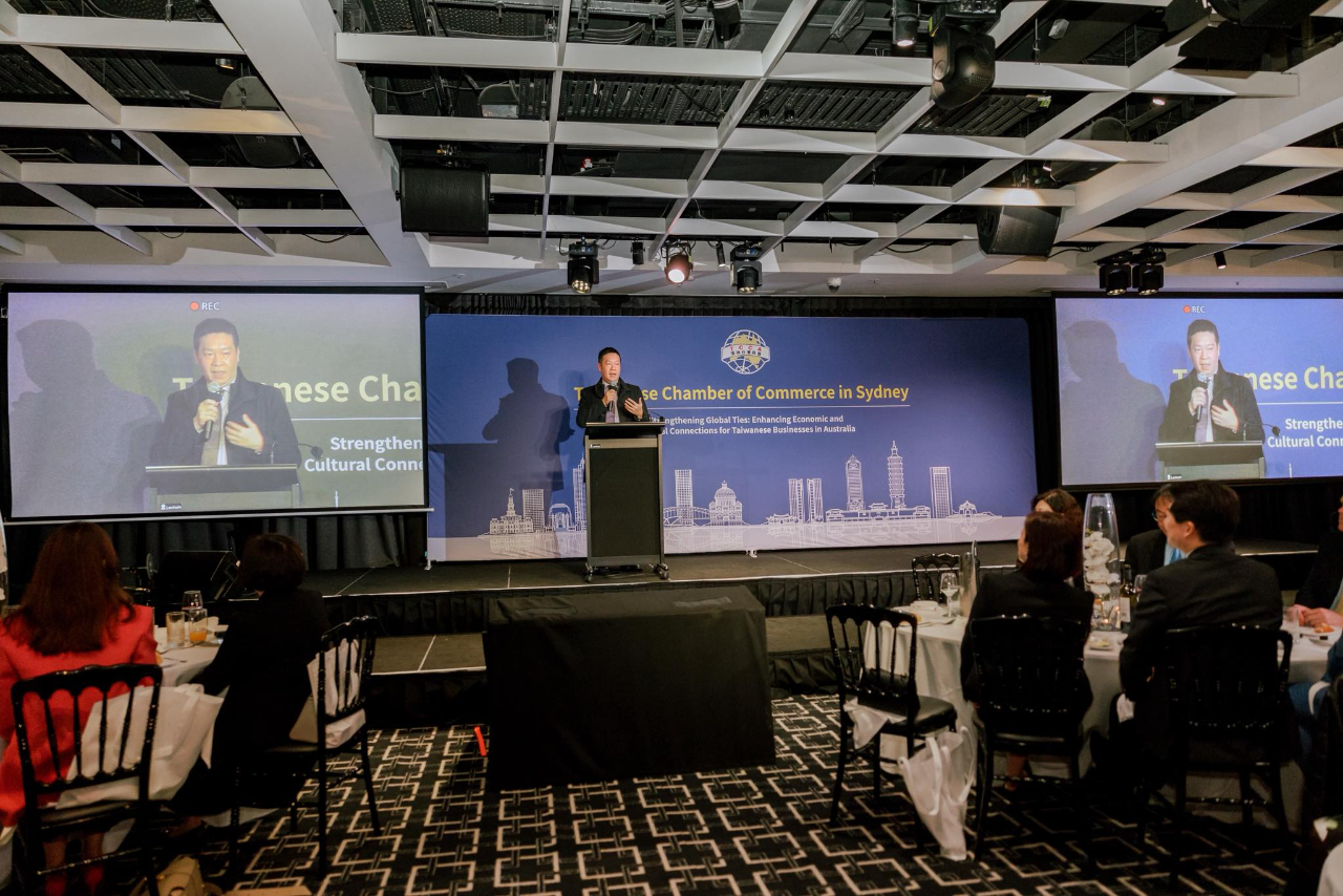 Director General David Wu and Mrs. Wu Attended the Inauguration of the 20th Board of Taiwanese Chamber of Commerce in Australia