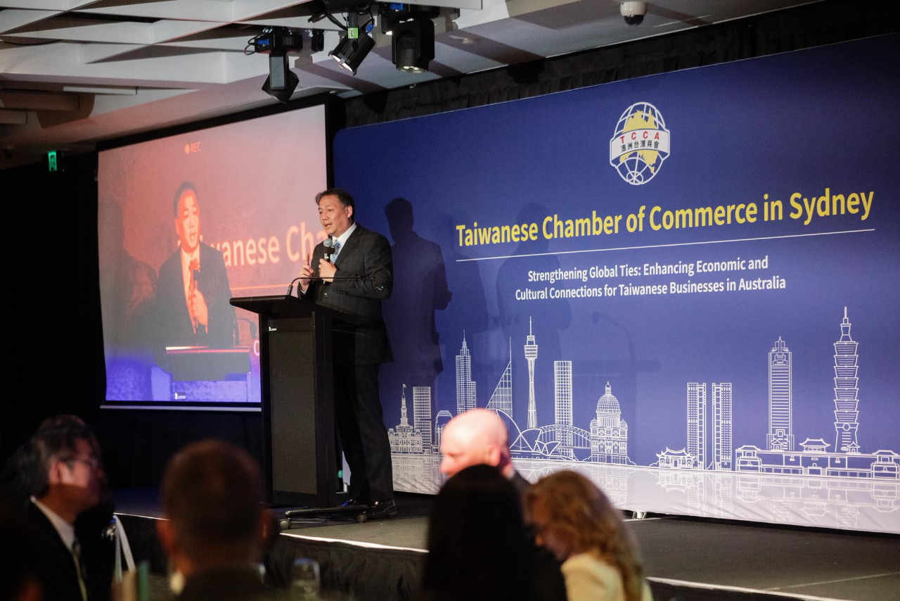 Director General David Wu and Mrs. Wu Attended the Inauguration of the 20th Board of Taiwanese Chamber of Commerce in Australia