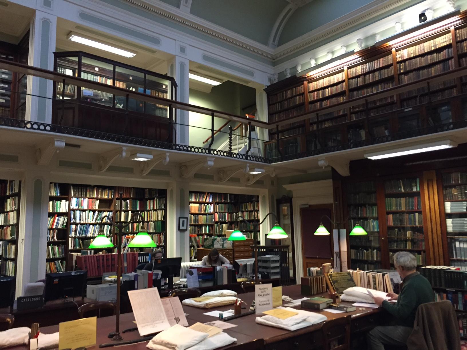 The Reading Room of the Royal Irish Academy