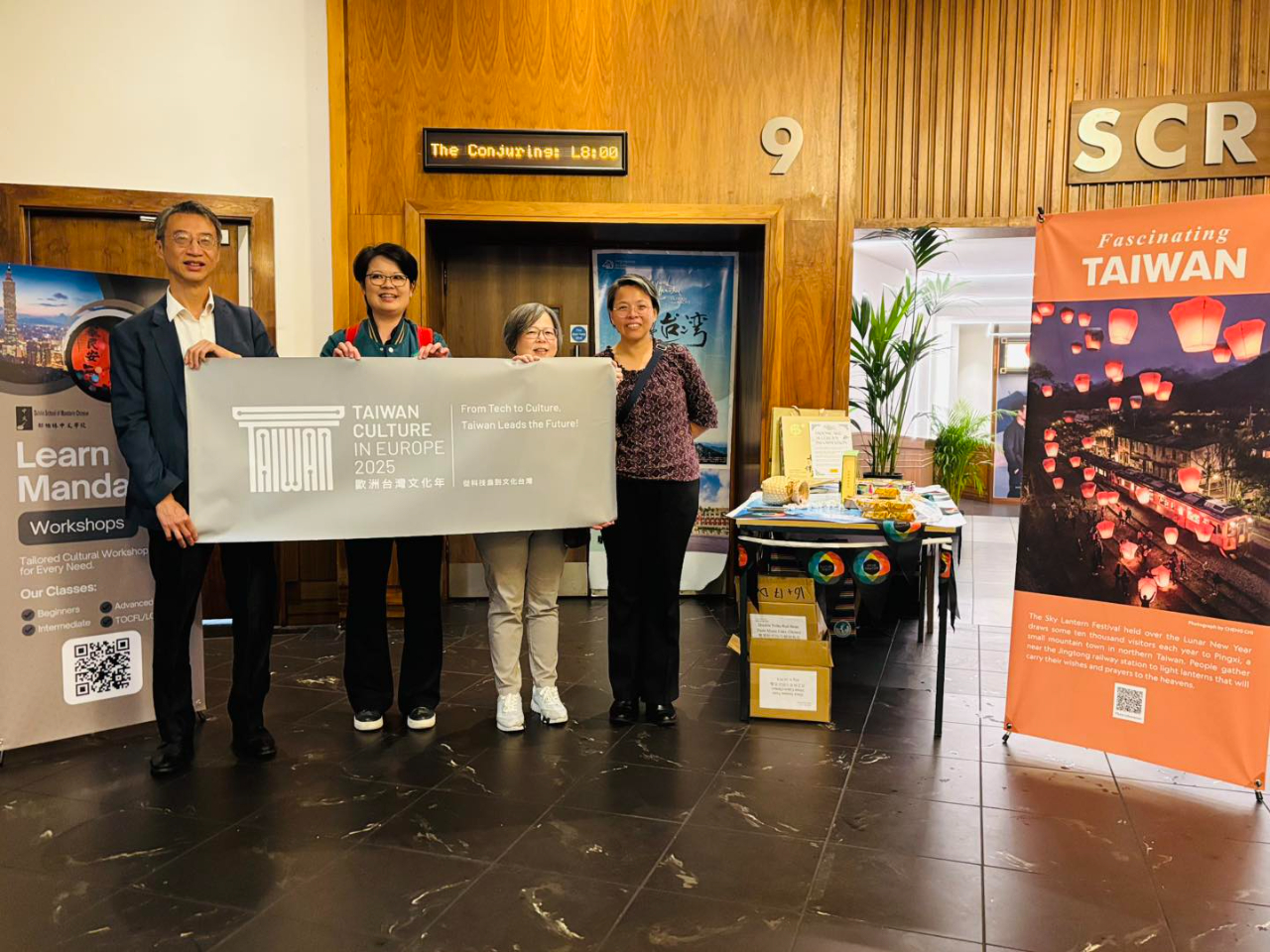 On 19 September 2025, the Dublin School of Mandarin Chinese joined the nationwide celebrations of Culture Night by hosting a screening of Beyond Beauty: Taiwan from Above at the historic Savoy Cinema.