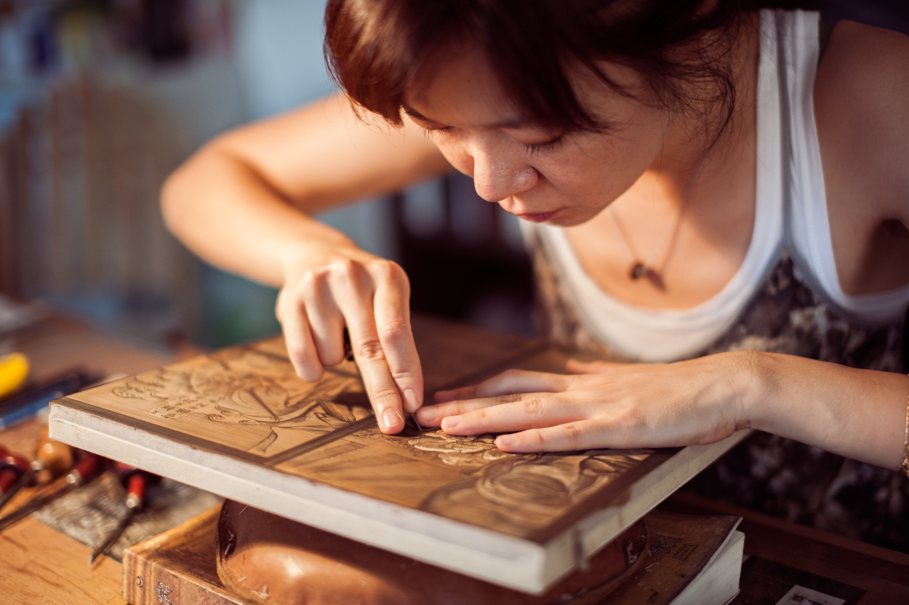 圖1-藝術家曾美禎