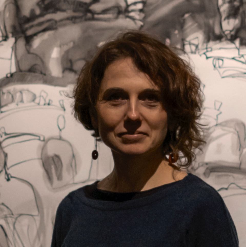 圖4-藝術家本蒂文嘉(Maria Pina Bentivenga)