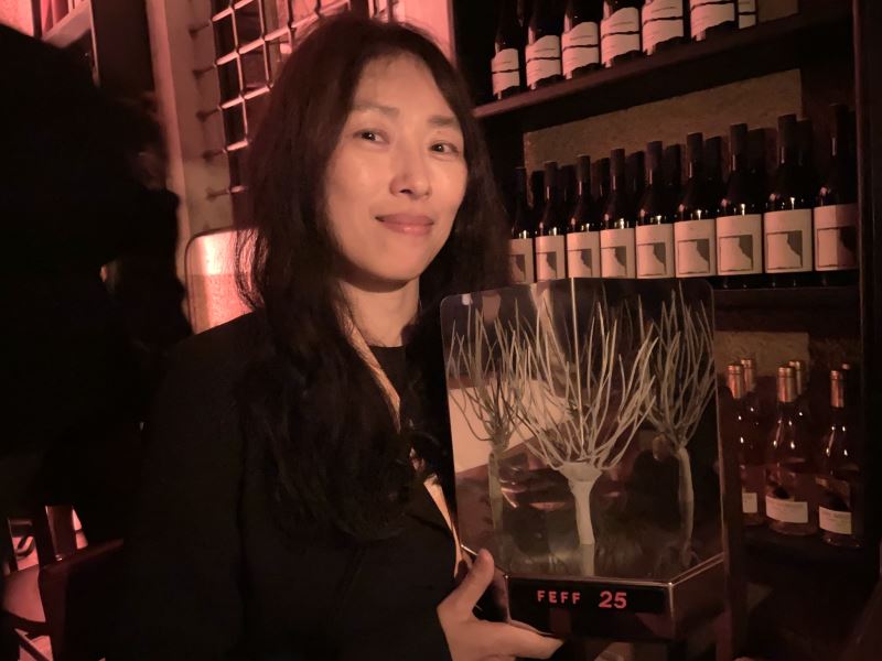 臺灣導演傅天余自編自導作品《本日公休》榮獲第25屆烏迪內遠東國際影展最佳劇本桑獎（傅天余提供）