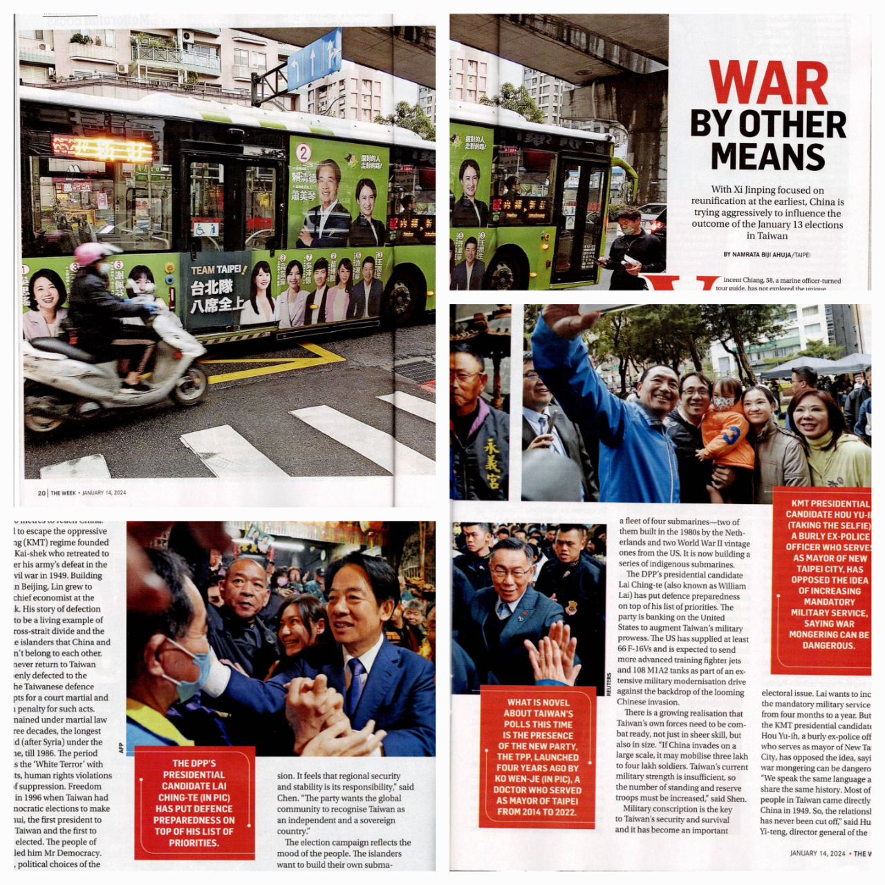 葛大使葆萱接受印度新聞雜誌專訪 我國總統大選展現台灣民主韌性 和平穩定是印太區域最大共識