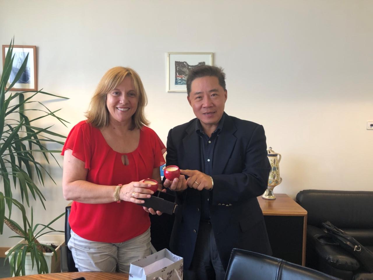 王大使拜會葡南Algarve區觀光推廣處